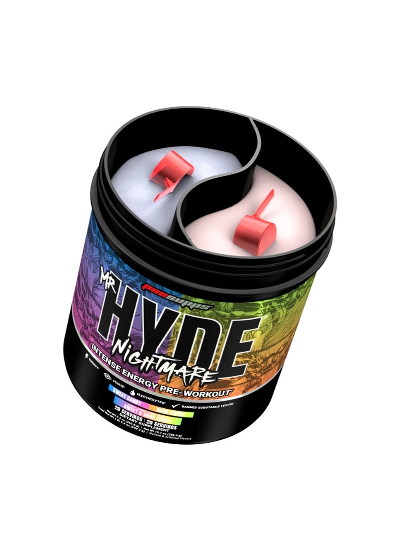ProSupps Mr. Hyde Nightmare Dual Tub Sweet Candy/Sour Candy Total 40 serving - Image 2