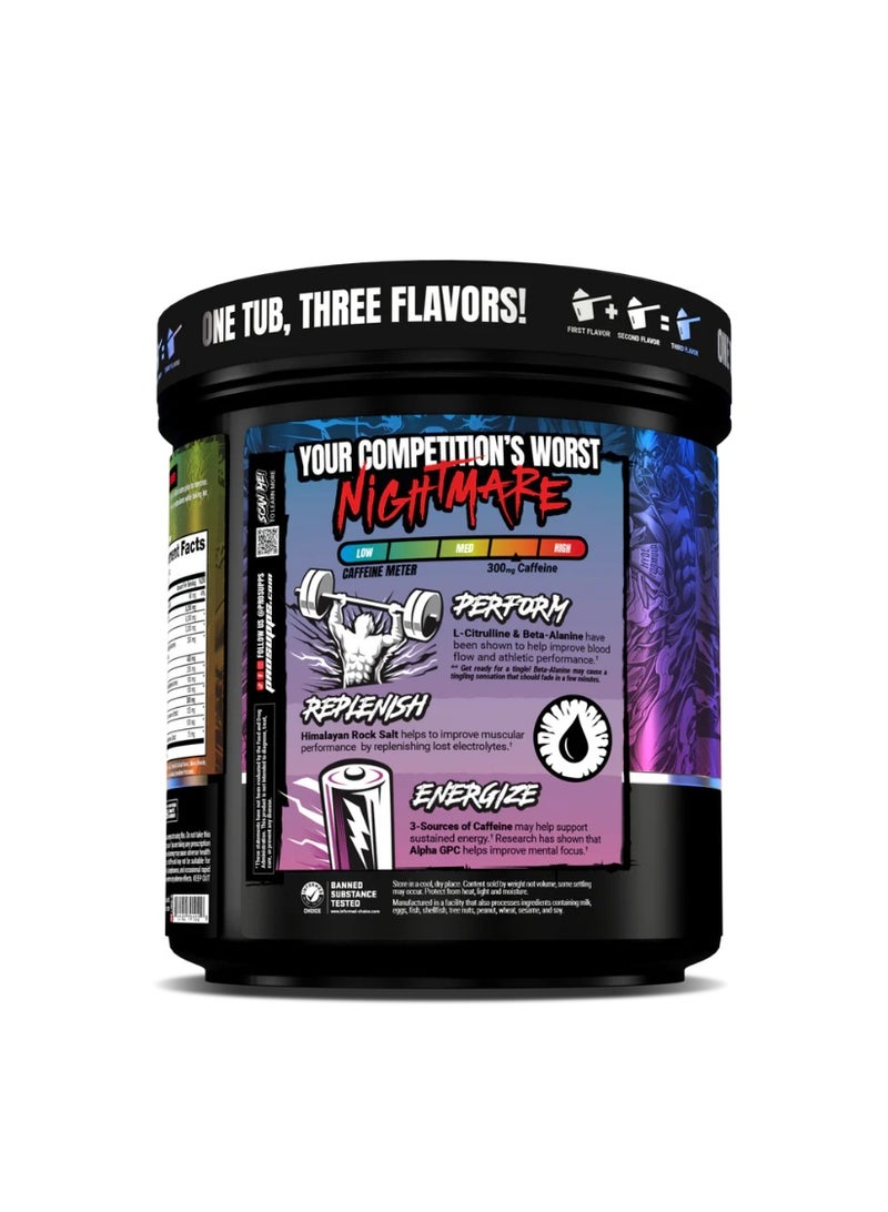 ProSupps Mr. Hyde Nightmare Dual Tub Sweet Candy/Sour Candy Total 40 serving - Image 3