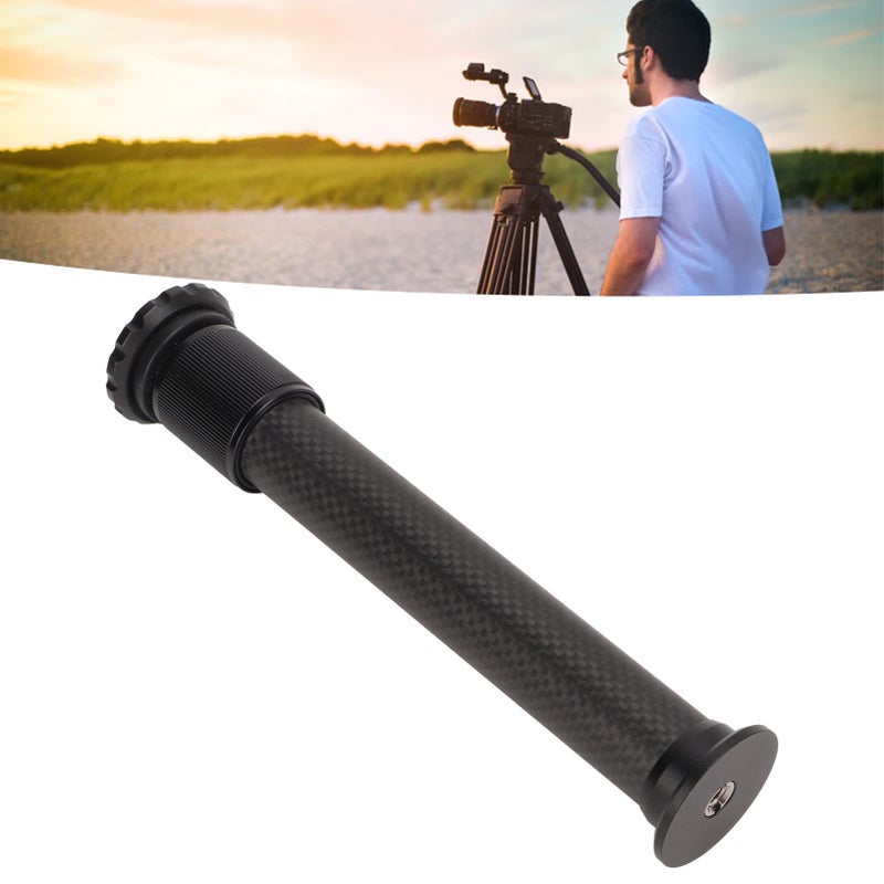 2 Section Carbon Fiber Tripod Extension Tube Tripod Center Column Tripod Extender - Image 1