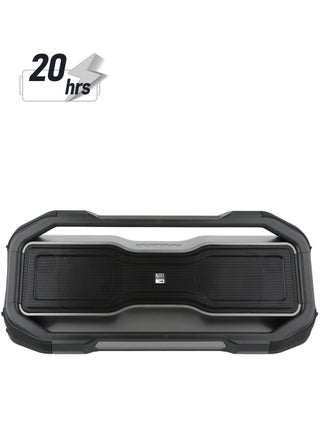 ROCKBOX XL Wireless Bluetooth Speaker, Portable Waterproof Speaker with 20 Hour Playtime and 5 Illuminating LED Light Modes, Floating Wireless Speaker for Indoors and Outdoors, Black - pzsku/Z0480FFB36FEB8305C6C2Z/45/1743924104/e33f4c68-5653-4d4b-993d-d01787eea533