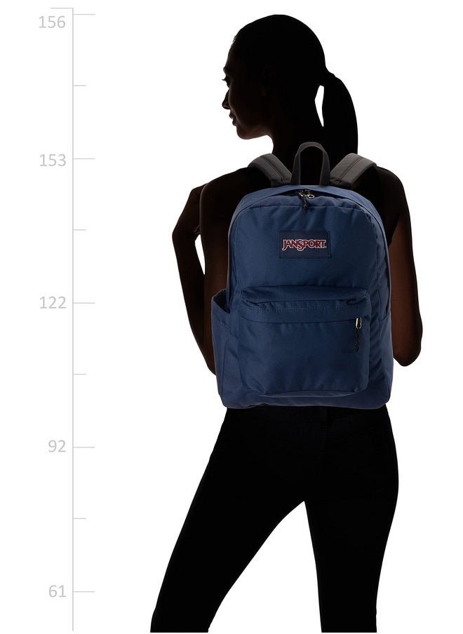JANSPORT JanSport Superbreak Backpack - Durable, Lightweight Premium Backpack, Navy  - Image 3