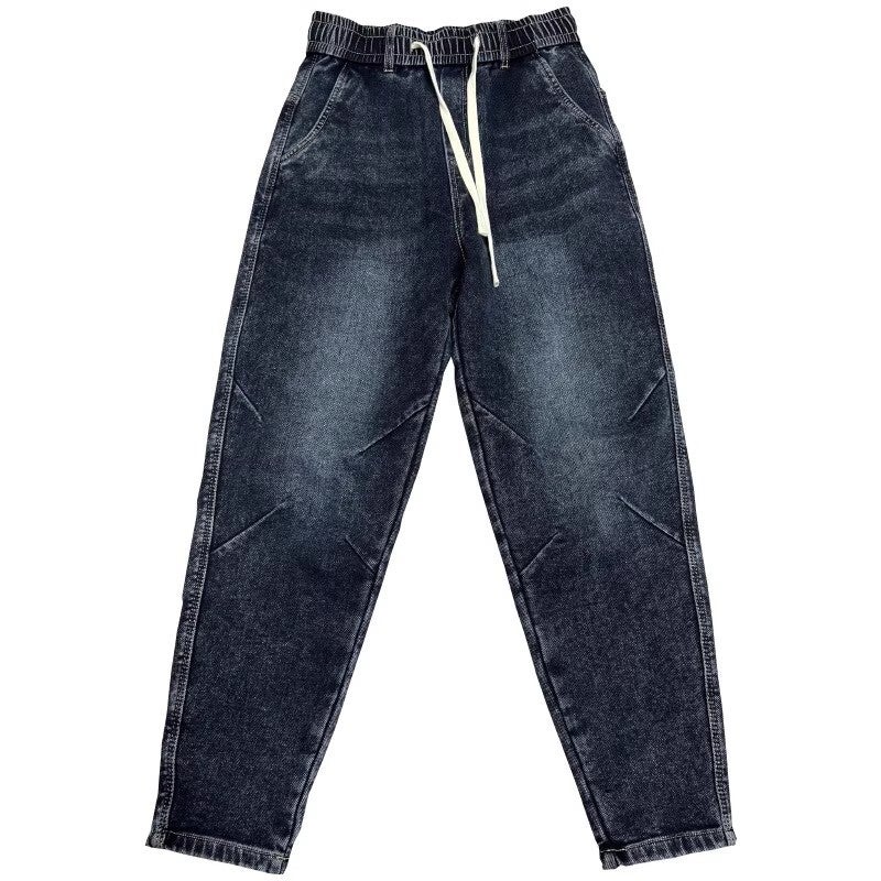 Unisex Classic Denim Jeans Loose Fit Daily Outdoor Wear - Image 5