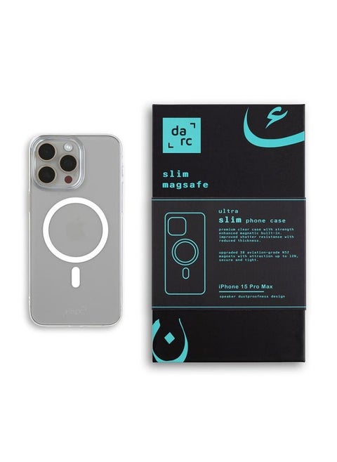 SLIM 15 Plus  Ultra-thin Transparent Protective Case with MagSafe
