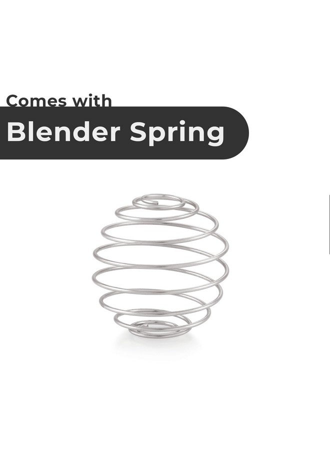 LD LUCIDO DECORE LUCIDO Stainless Steel Airtight Leakproof Insulated Protein Shaker Bottle with Blender Spring for Preworkout & Gym (630 ml, Light Brown) - Image 3