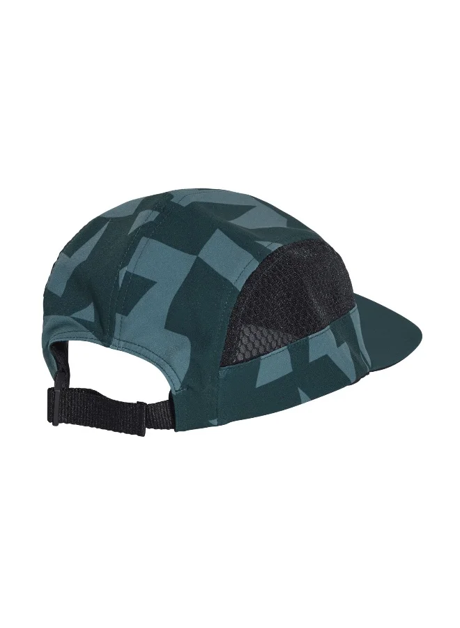 adidas Adidas Trx 5P Cap Grph U Green Trail Running Headwear For Unisex