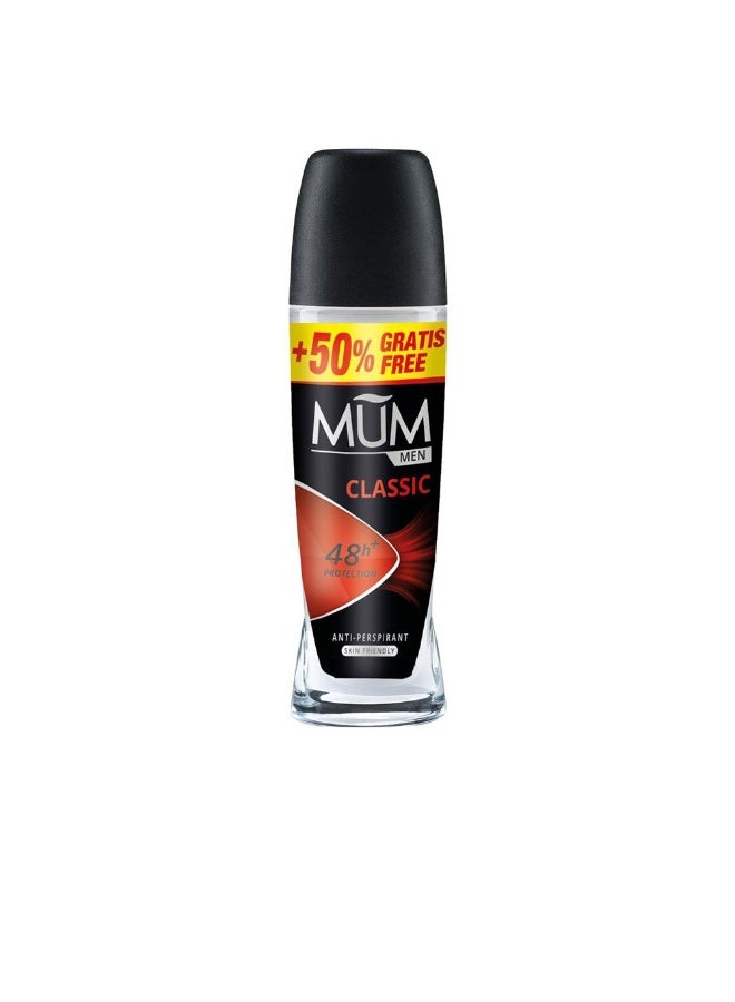 Mum Men Classic Deodorant Roll-On 75ml - Image 1