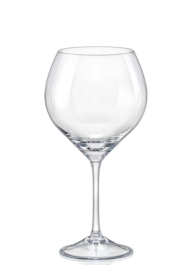 Crystalex Burgundy Glass Sophia 650ml, Crystalline