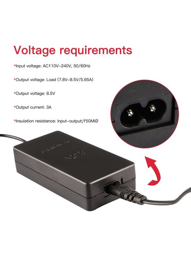 Xahpower مزود طاقة لجهاز PS2، كابل شاحن محول تيار متردد لجهاز سوني بلاي ستيشن 2 PS2 سليم A/C 70000 - Image 5