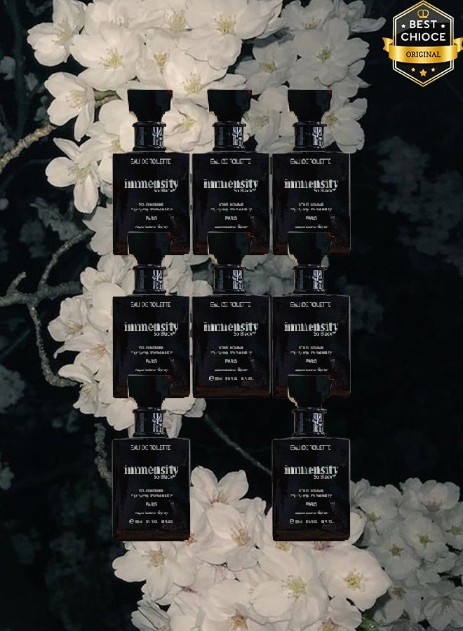 إمنسيتي 8 قطع عطر سو بلاك باريس للرجال 100 مل - Image 1