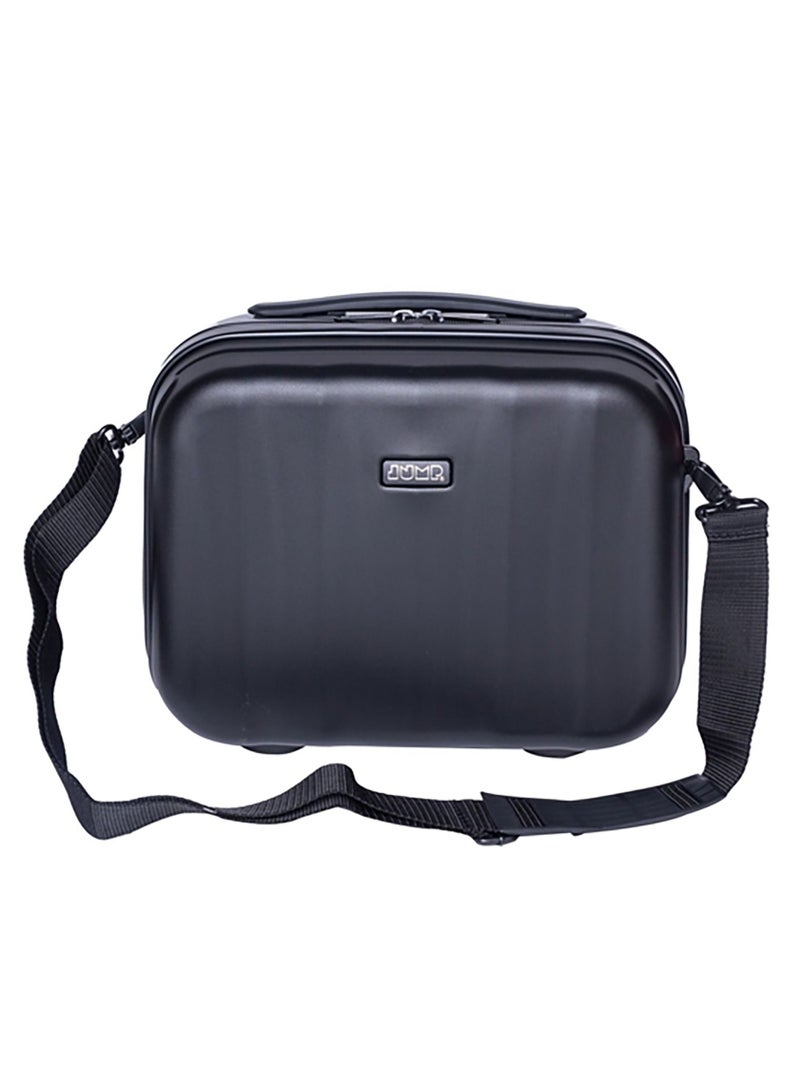 جامب Tanoma PP Hardside Vanity ، حقيبة مستحضرات التجميل ، حقيبة مستحضرات التجميل ، 35 سم أسود - Image 3