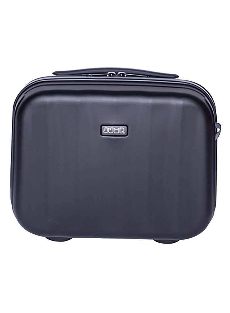 جامب Tanoma PP Hardside Vanity ، حقيبة مستحضرات التجميل ، حقيبة مستحضرات التجميل ، 35 سم أسود - Image 2