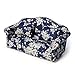 Cutemini Dollhouse Couch Miniature Sofa with Pillows Dollhouse Living Room Funiture 112 Scale Model 3 Pcs High Simulation Upholstered Wooden Fabric Armchair Mini Room Artificial House Scene Decoration Blue - Image 4