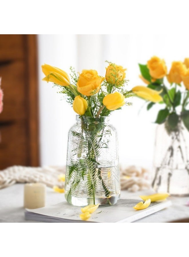 Extreme Space Jidukongjian Glass Vase, Flower Arrangement Vase, Hydroponic Plant Ecological Bottle, Transparent Desktop Vase For Living Room And Office Desk, Home Decor Ornament - Image 1