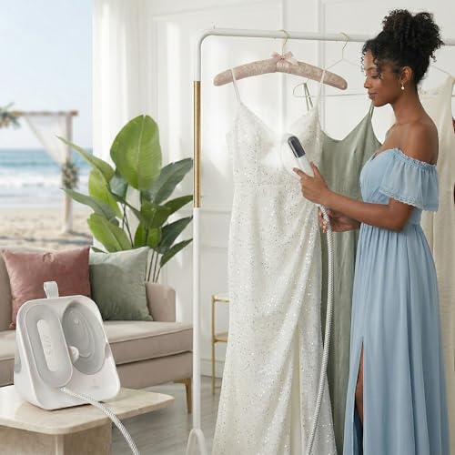 SALAV DuoPress Smart Deluxe Steam Station, Garment Steamer & Iron, 6ft Extra-Long Hose, Auto-Off Safety, Digital Display, 7 Steam Levels, 1.1L Water Tank, Dry Iron Mode & Steam Burst - Image 2