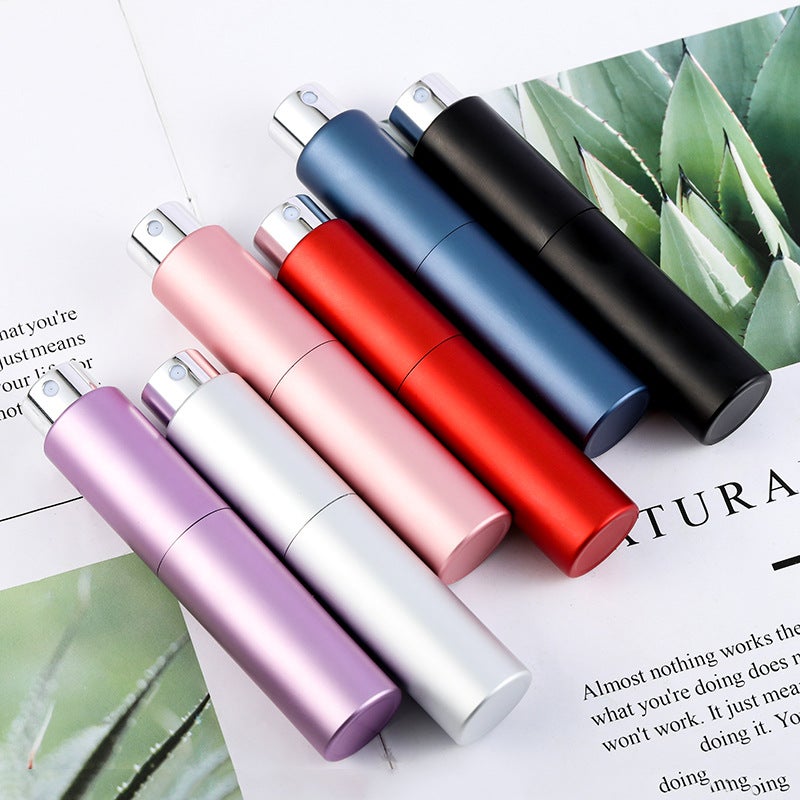 8Ml Perfume Dispensing Bottle Portable Press Rotating Glass Spray Bottle Sample Travel Dispensing Device Empty Bottle Fine Mist - Image 5