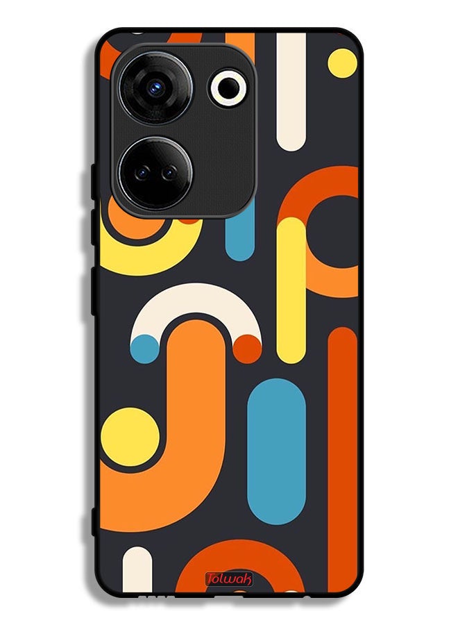 Tolwak Tecno Camon 20 Protective Case Cover Pattern - Image 1