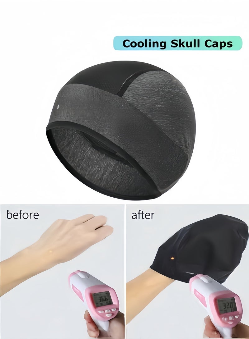 Cooling Skull Caps Helmet Liner Lightweight Mesh Under Helmet Cycling Motorcycle Hard Hat Sweat Liner for Men Women - Image 1