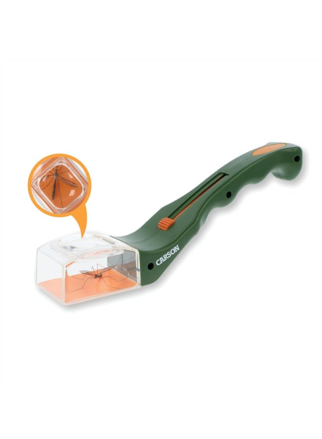 Carson BugView 5x Magnifier Quick-Release Bug Catching Tool, Insect Trap Kit, Stem Educational Exploration Toy for Kids & Adults, Catch Ladybugs, Butterflies, Dragonflies, Spider, Quick-Release, HU-10 - Image 1