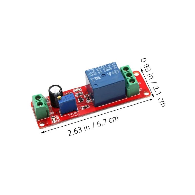 2Pcs Delay Timer Relay Module Automotive Timing Control Switch for Electrical Systems - Image 3