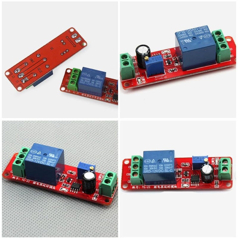 2Pcs Delay Timer Relay Module Automotive Timing Control Switch for Electrical Systems - Image 4