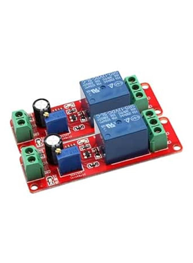 2Pcs Delay Timer Relay Module Automotive Timing Control Switch for Electrical Systems - Image 1