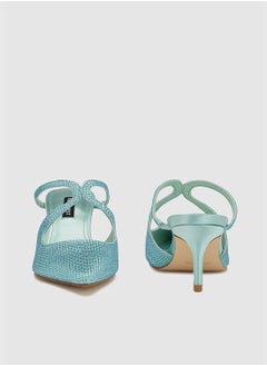 NINE WEST Mid Heel Embellished Pumps  - Image 4