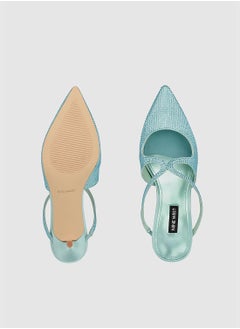 NINE WEST Mid Heel Embellished Pumps  - Image 5