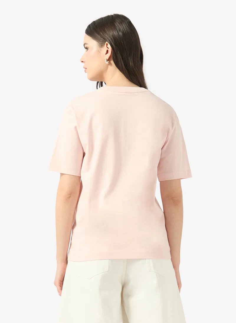 LACOSTE Logo Crew Neck T-Shirt