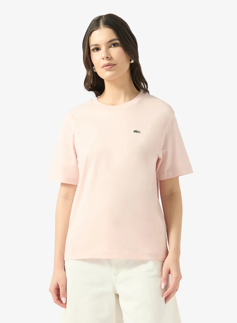 LACOSTE Logo Crew Neck T-Shirt