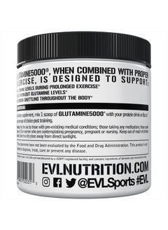 Evlution Pure Vegan L-Glutamine Powder Supplement - Evlution Nutrition Nitric Oxide Booster 5g L Glutamine Supplement for Post Workout Recovery Enhanced Pumps Gut Health Energy and Immunity - Unflavored  - Image 3