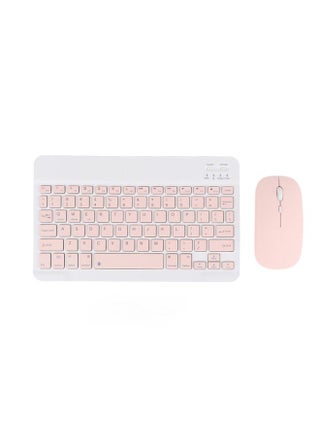 Universal Wireless Bluetooth Keyboard And Mouse Set PINK 27x13x3cm - pzsku/Z0482297DD52C51A37A6CZ/45/_/1676330283/2d3c9119-7203-4aa4-89f5-870a981a2664