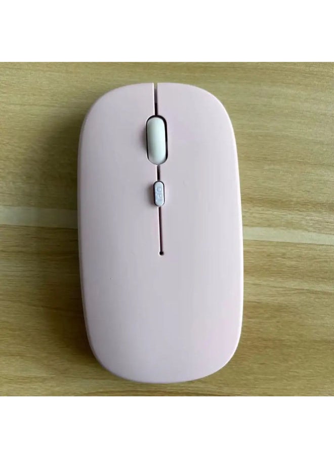 SHOPI Universal Wireless Bluetooth Keyboard And Mouse Set PINK 27x13x3cm  - Image 3