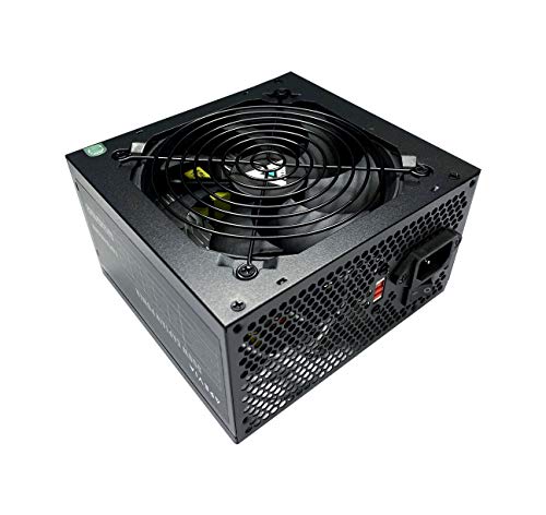 Apevia CAPTAIN550 ATX Power Supply with All Black Cables - Image 1
