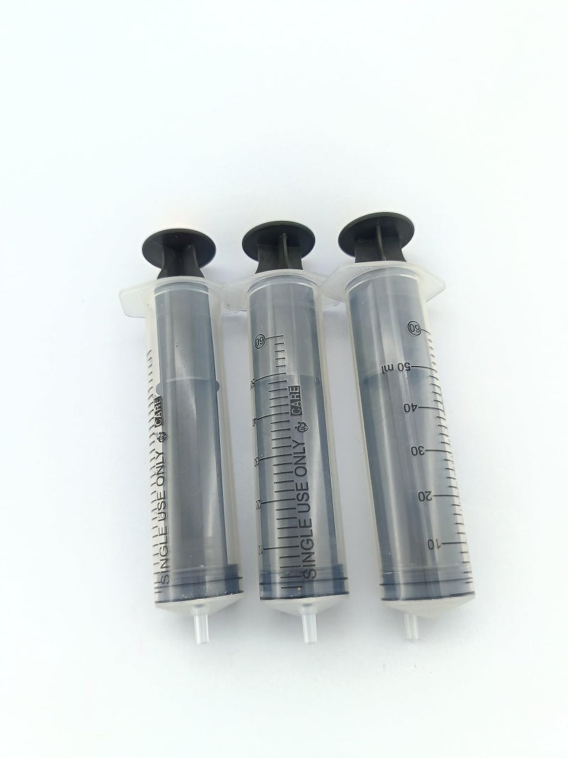 advancedestore (50 ML 3 PIECES) multipurpose industrial syringe with needle for projects and small birds animal feeding - Image 3