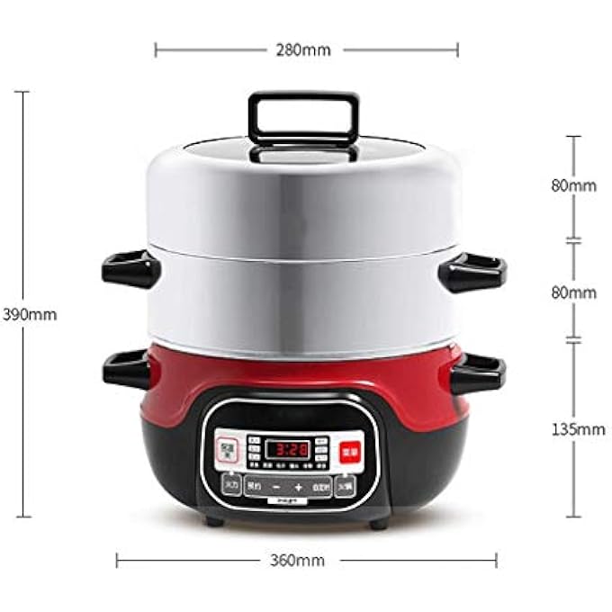 Electric Steamer Multifunctional Household Automatic Power Off Stainless Steel Small Steamer Electric Steamer Electric Steamer - Image 4
