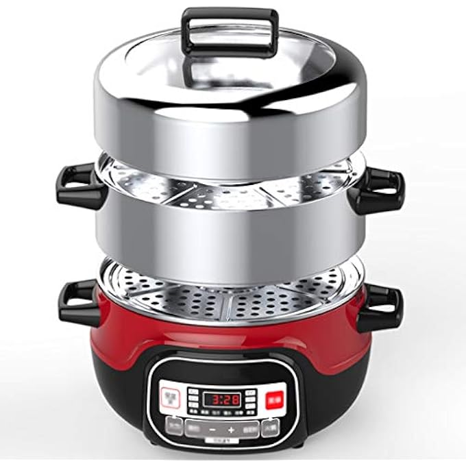 Electric Steamer Multifunctional Household Automatic Power Off Stainless Steel Small Steamer Electric Steamer Electric Steamer - Image 5
