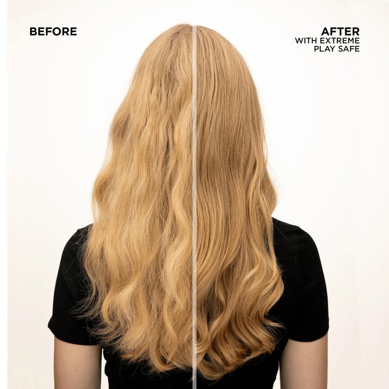 Redken Extreme Play Safe Heat Protectant Spray & Leave In Conditioner| For All Hair Types | Helps Reduce The Appearance of Split Ends | With Tourmaline | 6.8 Fl Oz - Image 3