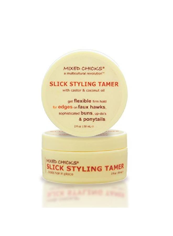 Mixed Chicks Slick Styling Tameredge Tamer With Castor And Coconut Oil 2 Fl Oz - Image 1