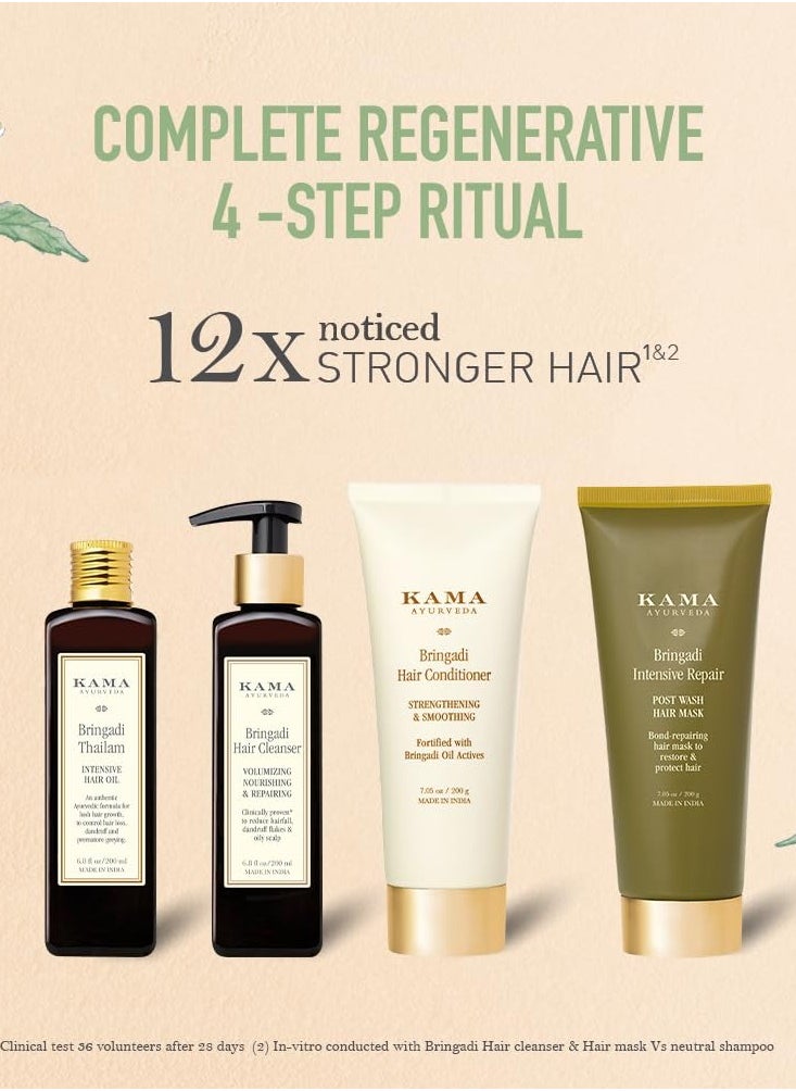 Kama Ayurveda Bringadi Hair Conditioner 50Gm  - Image 5