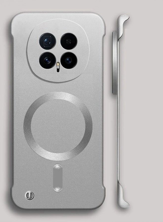 لحافظة Honor Magic 8 Pro، حماية عدسة الكاميرا، فائقة النحافة، بدون حواف، تدعم الشحن اللاسلكي، غطاء Honor Magic 8 Pro 5G واقي مغناطيسي عالي الجودة ومقاوم للصدمات بلون موحد - Image 2