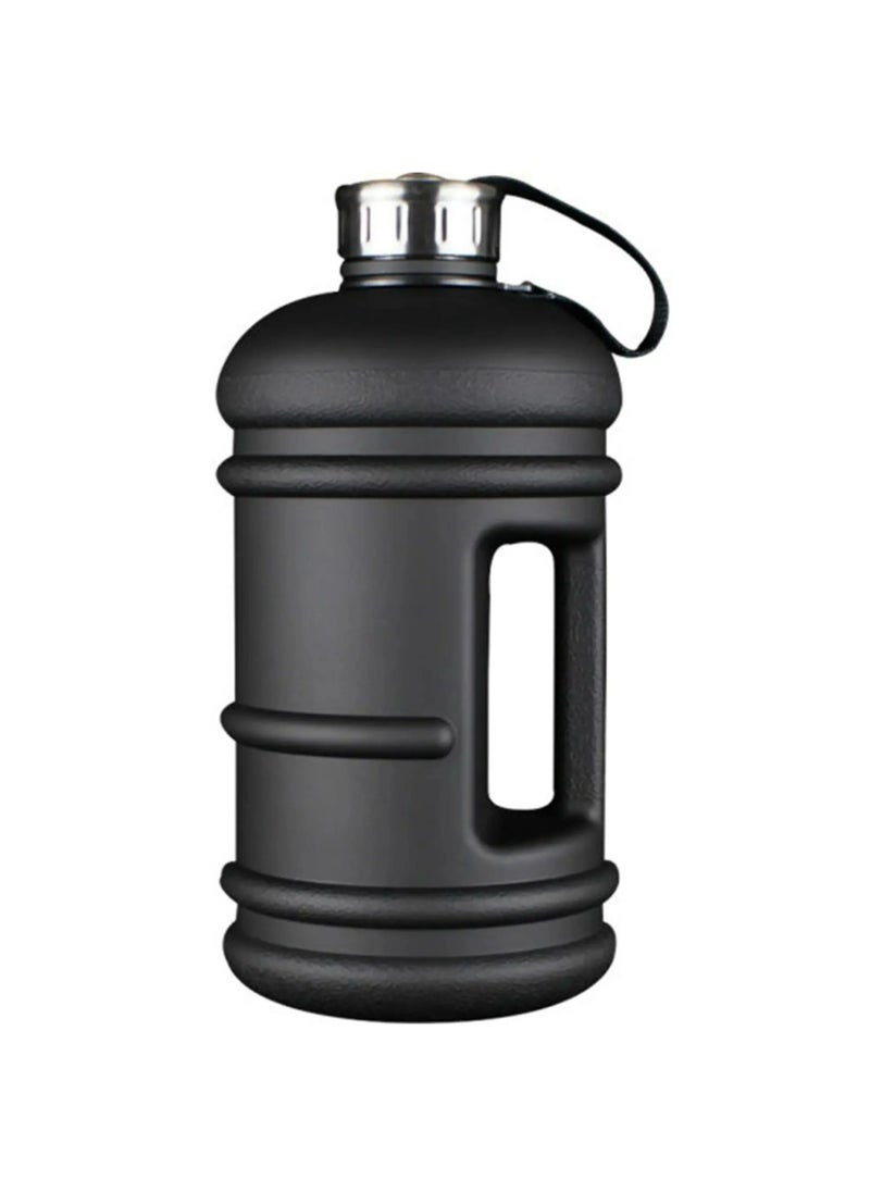Generic - 2.2L Water Bottle BPA Free Half Gallon Large for Men Women Sports Fitness Perfect for Gym, Home, Office, School and Outdoor Activities Black Jet Water Bottle - Image 1