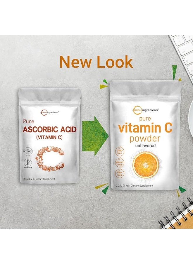 microingredients Vitamin C Pure Ascorbic Acid Powder (1kg/2.2lbs) - Image 2