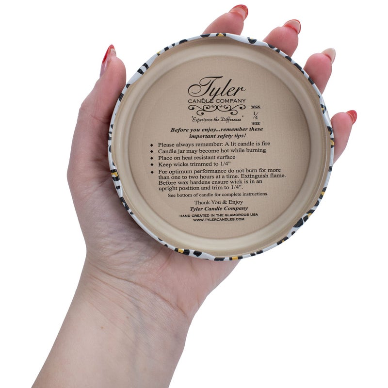 tyler Platinum Tyler 22 oz Large Scented Jar Candle,White - Image 5