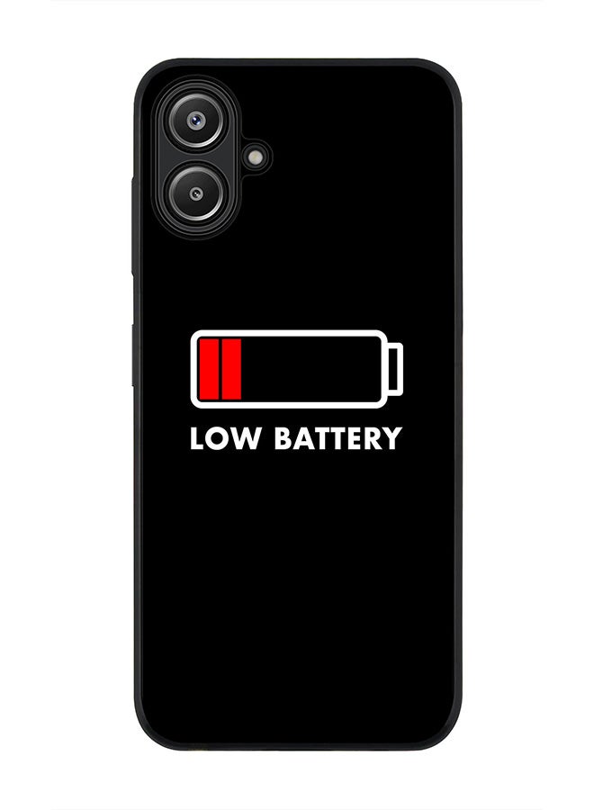 Stylizedd For Samsung Galaxy A06 Case,Slim fit Camera Protection, Shockproof Thin Phone cover - Low Battery - Image 1