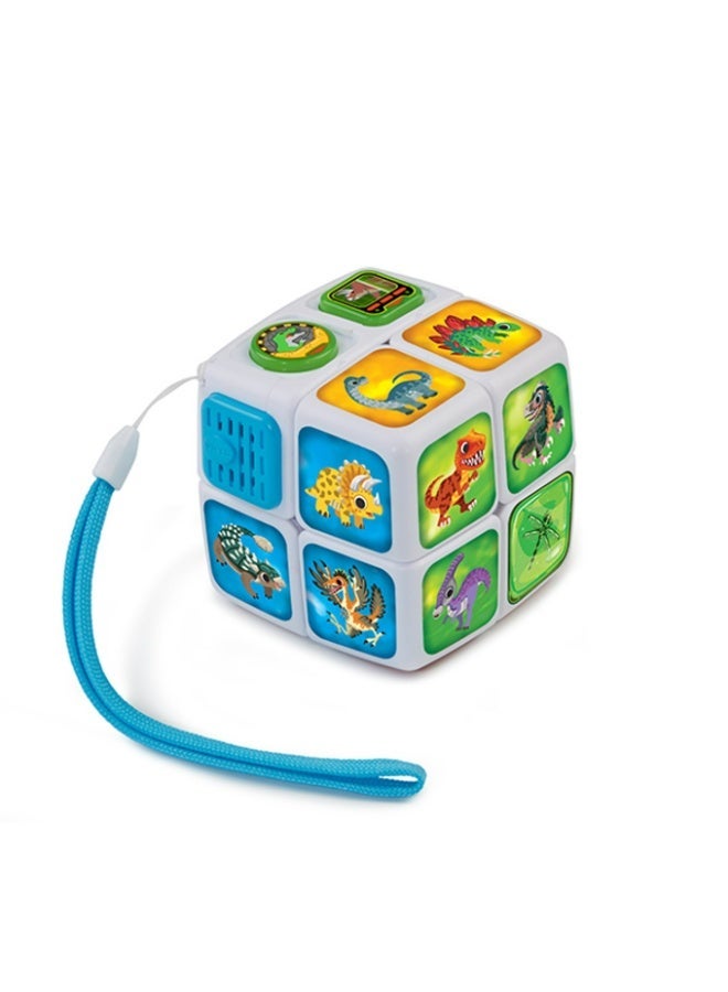 VTech Cube Adventures Dino Discoveries  – Educational Dinosaur Toy with Sounds & Games - Image 1