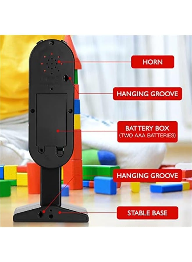 3Pcs Traffic Light Toy Stoplight Model, 20x8cm Traffic Signs Light Mini Stop Light Pretend Play Traffic Lamp Toy Simulation Traffic Lights Child Educational Toy - Image 3