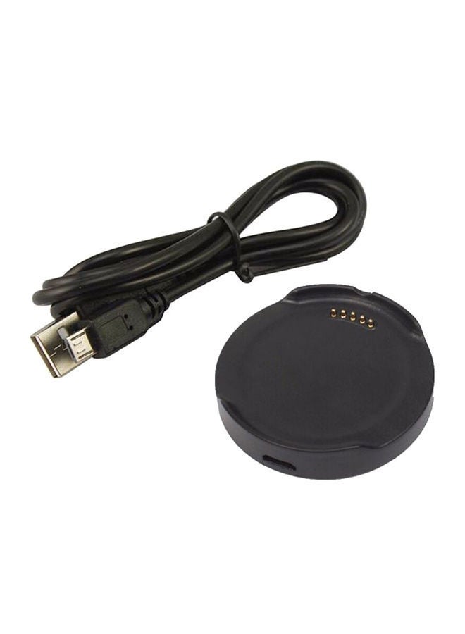 NIBEMINENT USB Charging Cradle With Data Cable For LG G Watch W110 Black  - Image 1