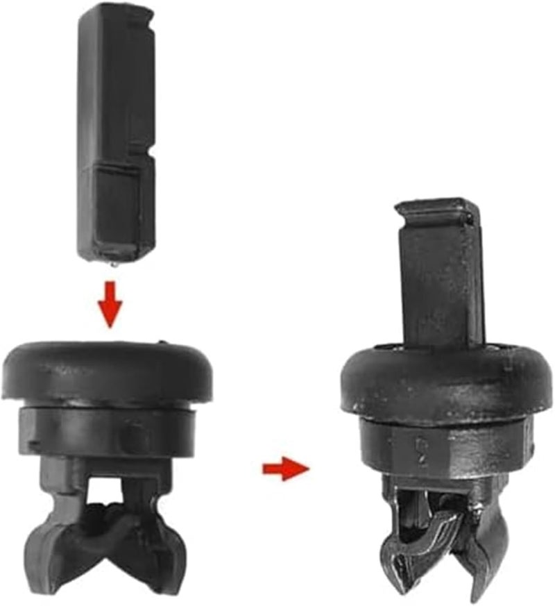 Vuzmode Rear Parcel Shelf String Clips for Nissan Rogue Sport - Image 3