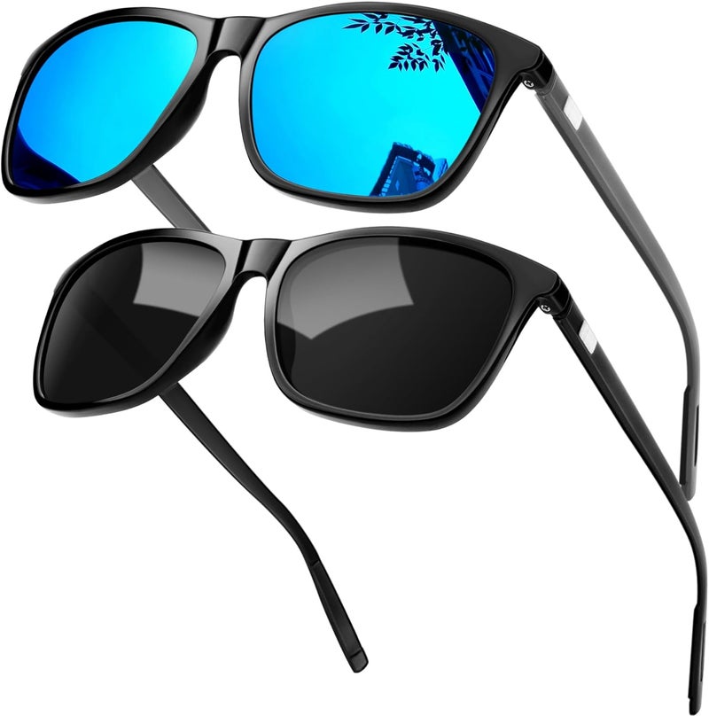 KANASTAL Polarized Sunglasses for Men Women, Classic Square Sports Sun Glasses Driving, Fashion Shades for Womens UV400 Protection Fishing Outdoor Cycling Activities - Image 1