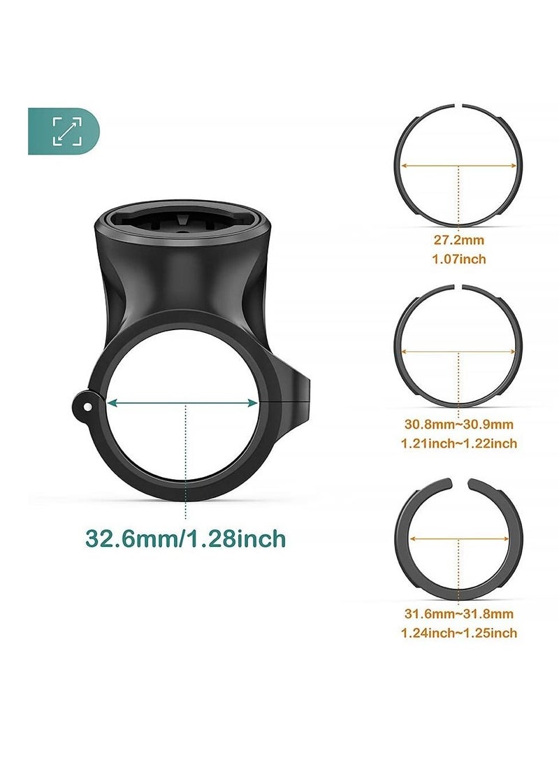 Seat Post Quarter Turn Mount, Compatible with Garmin Varia Rearview Bike Radar Tail Light RTL510 RTL515 RVR315 - Cycling 27.2mm 30.9mm 31.6mm Bars Seatpost Mounts - Bicycle Road MTB Accessories - Image 2